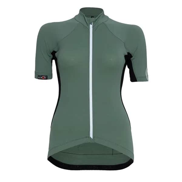 sMerino 155 Bike Trikot Fama w Olivgrün L