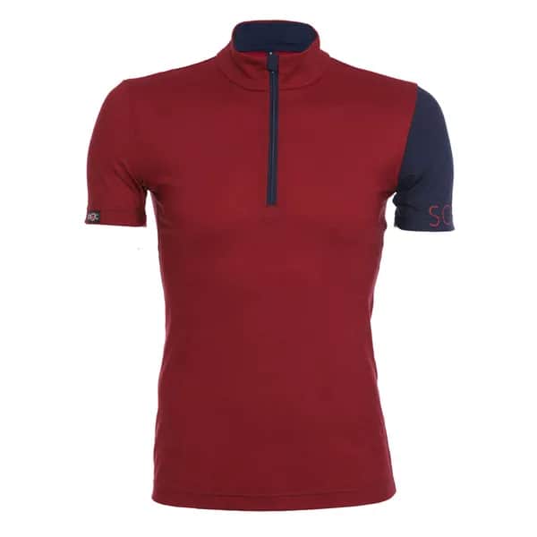 sMerino 155 Shirt Valo Dunkelrot L