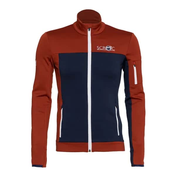 sFleece Merino Jacke Varma Rostbraun L