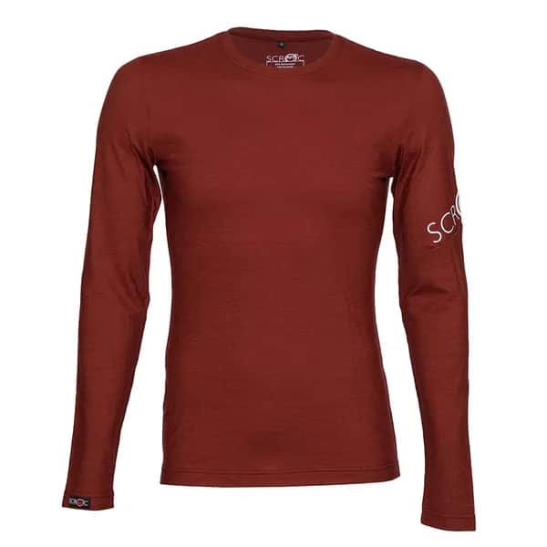 sMerino 160 Shirt Etera langarm Rostbraun L
