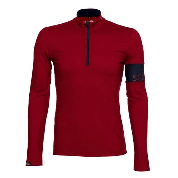sMerino 155 Shirt Valo langarm Dunkelrot L