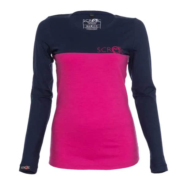sMerino 155 Shirt Teo langarm w Pink L