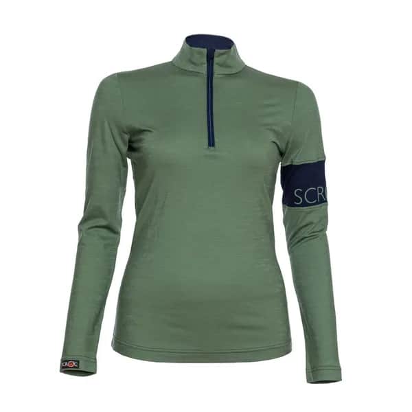 sMerino 155 Shirt Valo langarm w Olivgrün L
