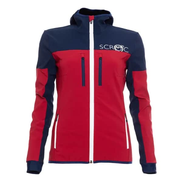 sWooltec Merino Jacke Caro w Dunkelrot L