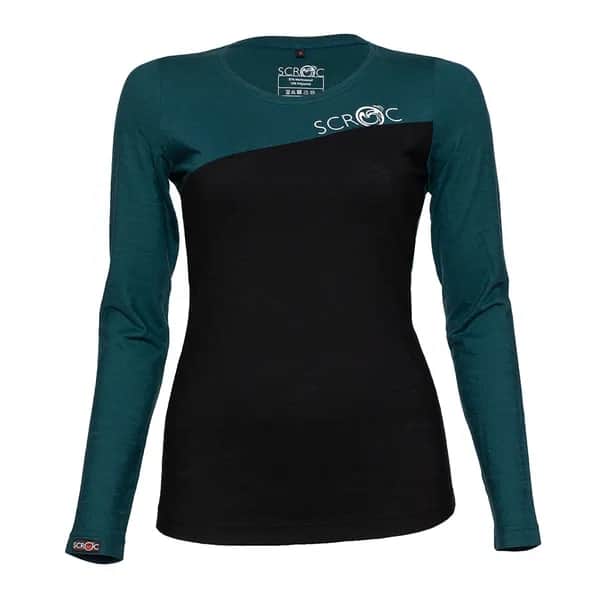 sMerino 160 Shirt Dukolora langarm w Petrol L
