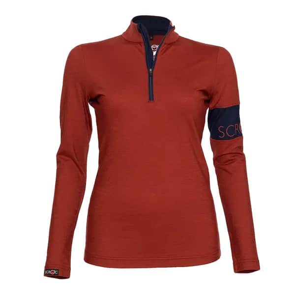 sMerino 155 Shirt Valo langarm w Rostbraun L