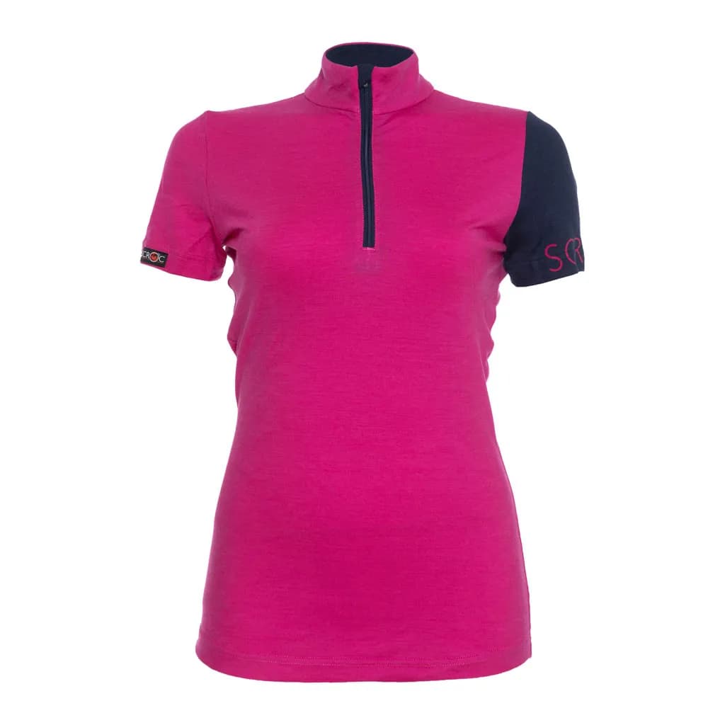 sMerino 155 Shirt Valo w Pink L