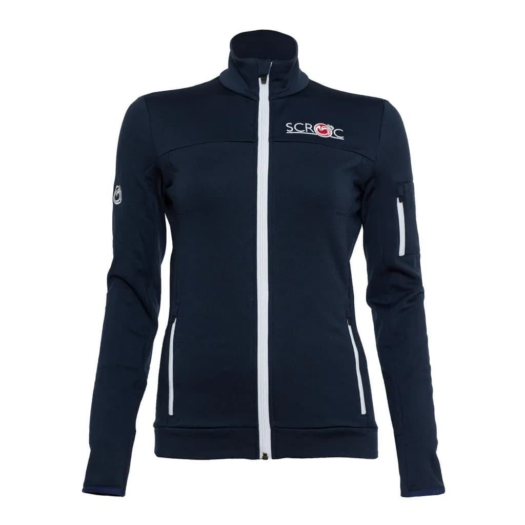 sFleece Merino Jacke Varma w Dunkelblau L
