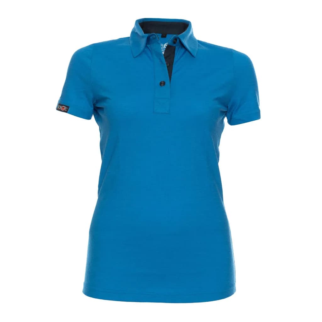 sMerino 160 Polo Solida w Blau L