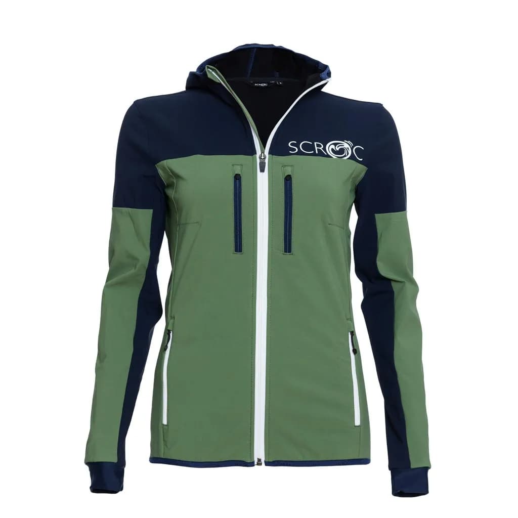 sWooltec Merino Jacke Caro w Olivgrün L