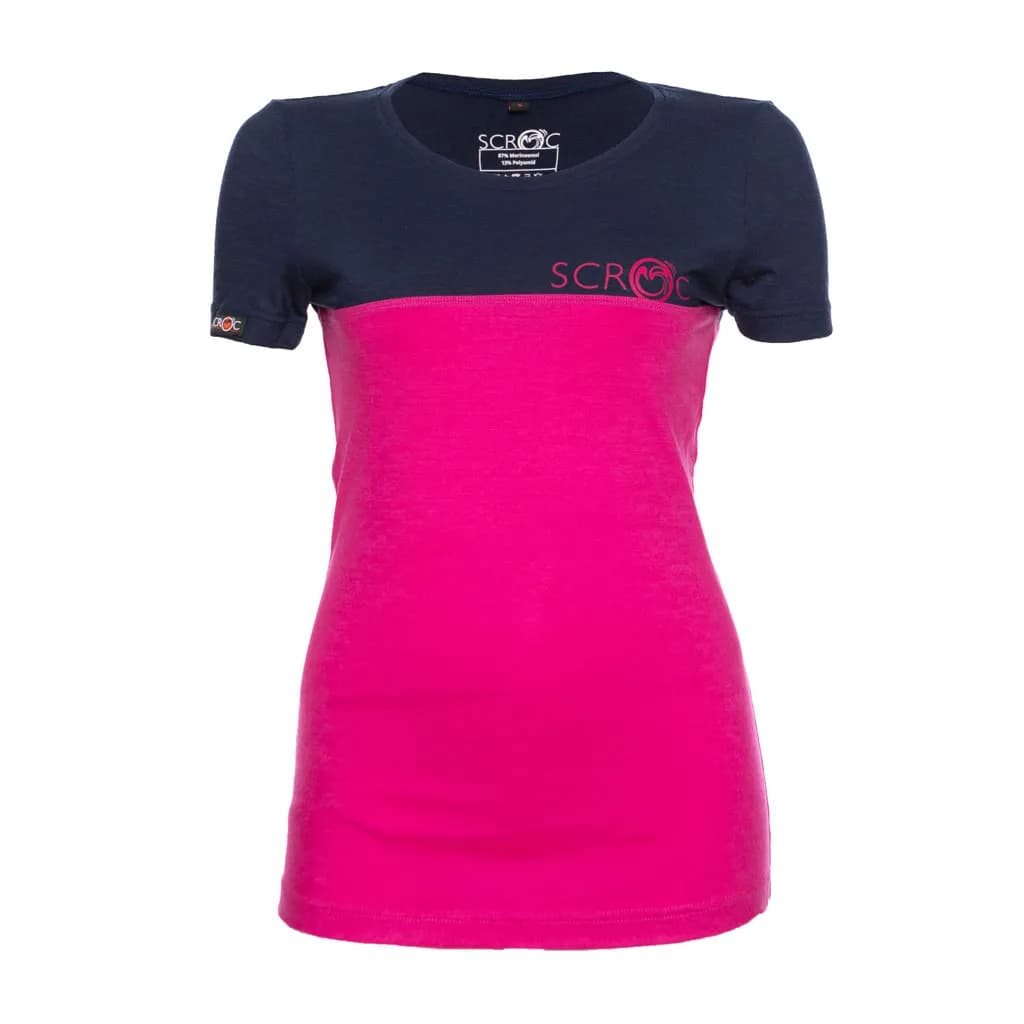 sMerino 155 Shirt Teo w Pink L
