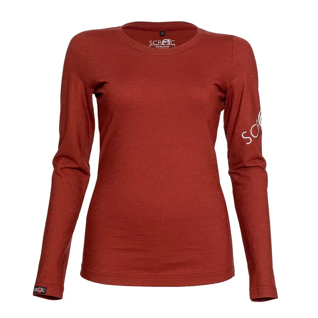 sMerino 160 Shirt Etera langarm w Rostbraun L