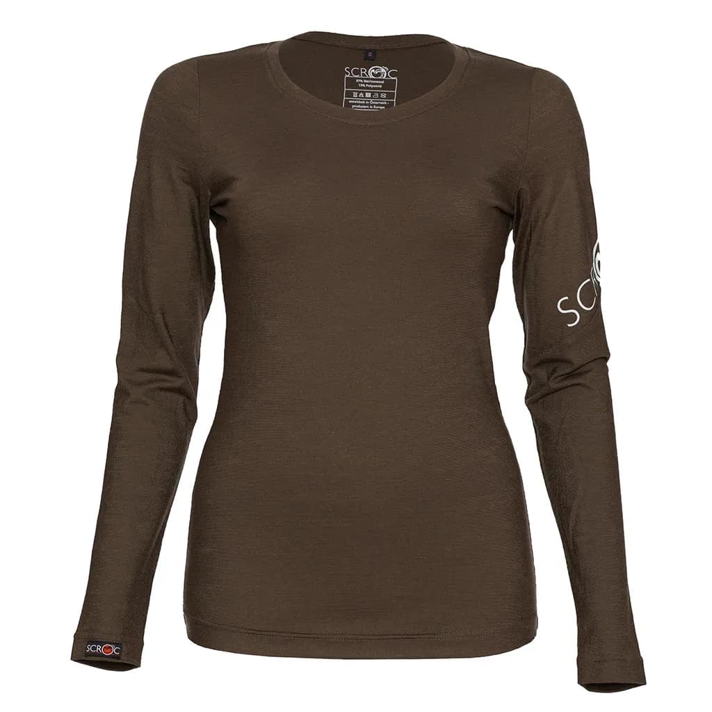 sMerino 160 Shirt Etera langarm w Mokka L