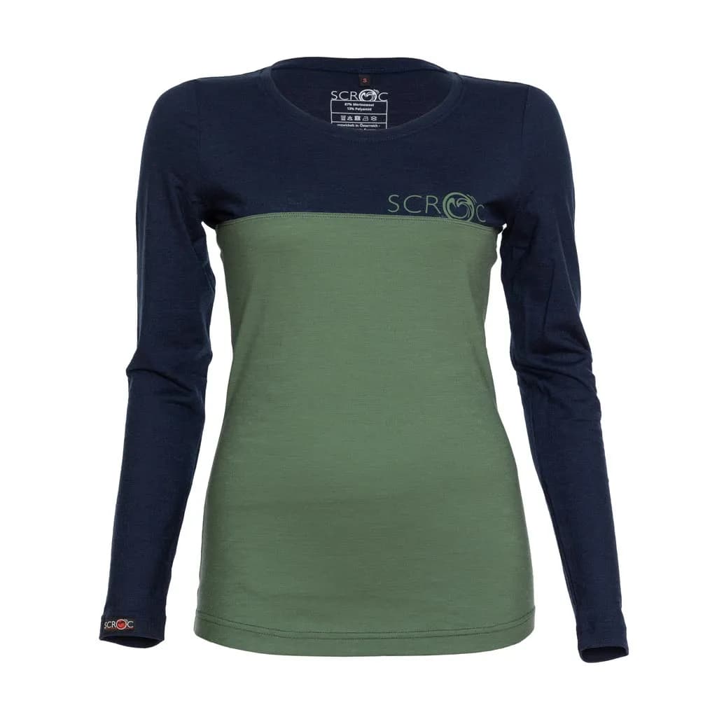 sMerino 155 Shirt Teo langarm w Olivgrün L