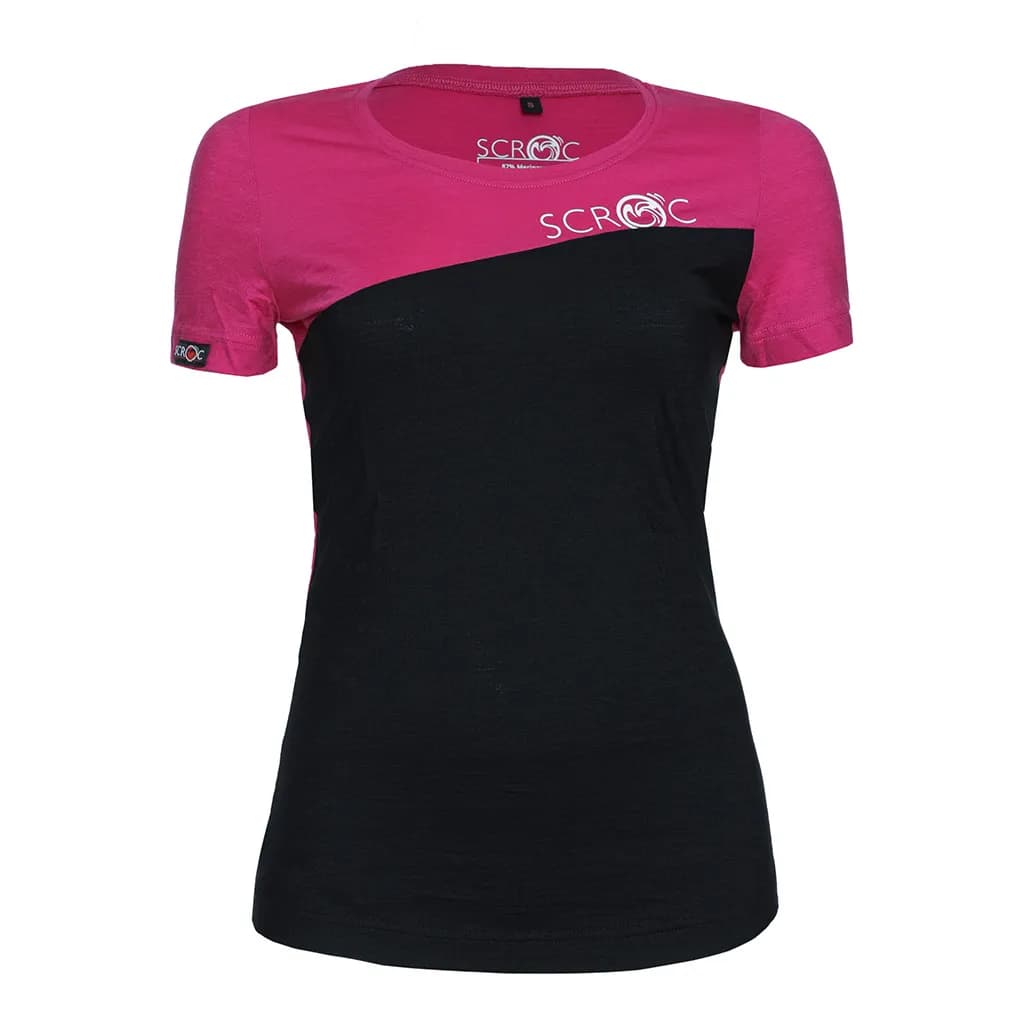 sMerino 160 Shirt Dukolora w Pink L