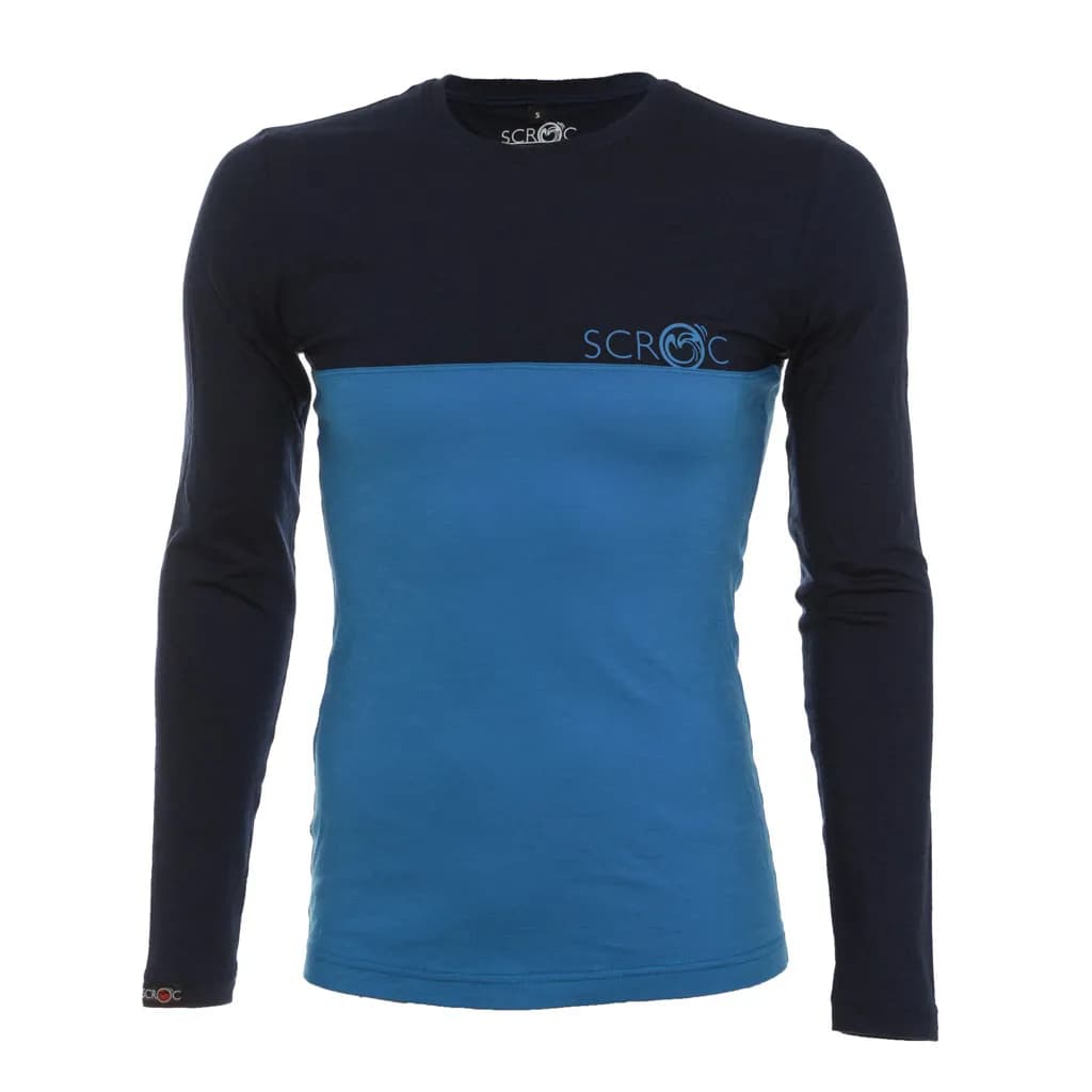 sMerino 155 Shirt Teo langarm Blau L