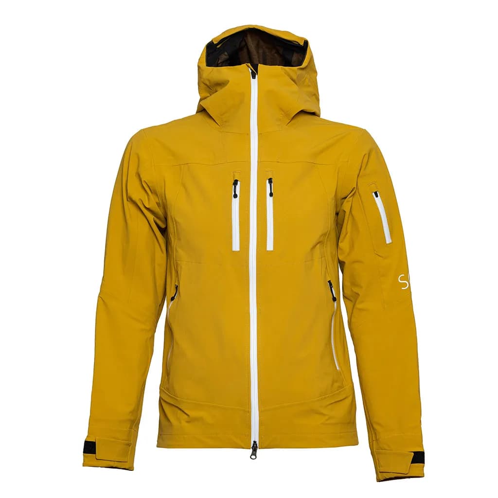 sMerinoshell Jacke Selo Honig L