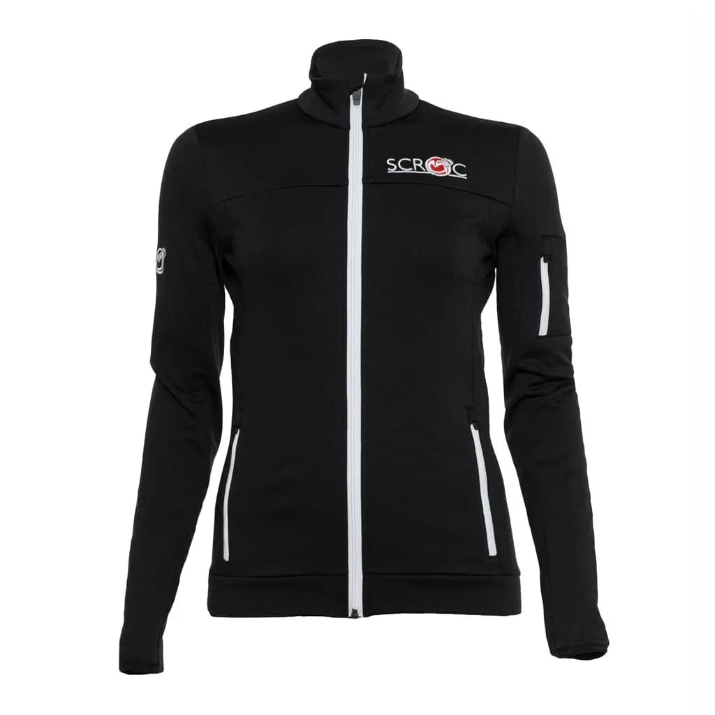 sFleece Merino Jacke Varma w Schwarz L