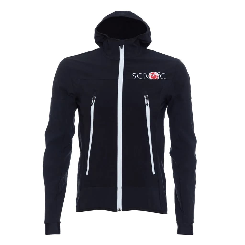 sWooltec Merino Jacke Vintro Schwarz L
