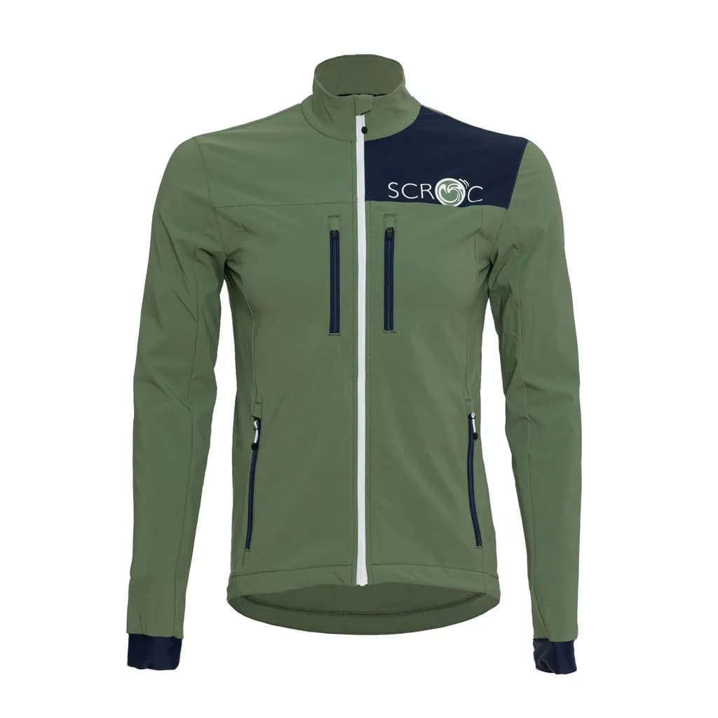 sCooltec Merino Jacke Milo Olivgrün L