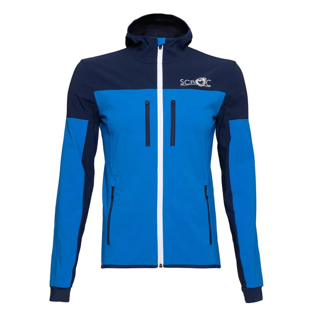sWooltec Merino Jacke Caro Blau L