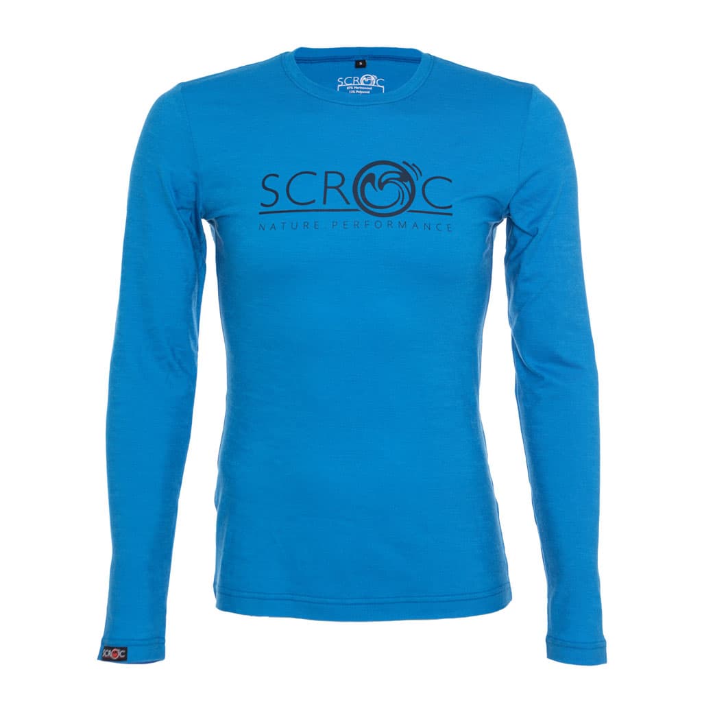 sMerino 155 Shirt Brako langarm Blau L