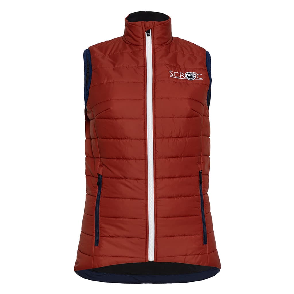 sLoft Merino Weste Lano w Rostbraun L