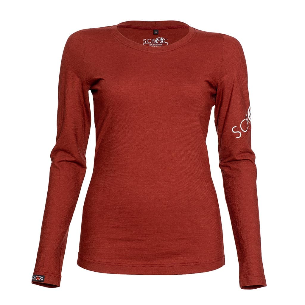 sMerino 160 Shirt Etera langarm w Rostbraun L