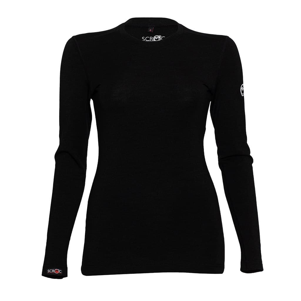 sMerino 190 Shirt Junto langarm w Schwarz L