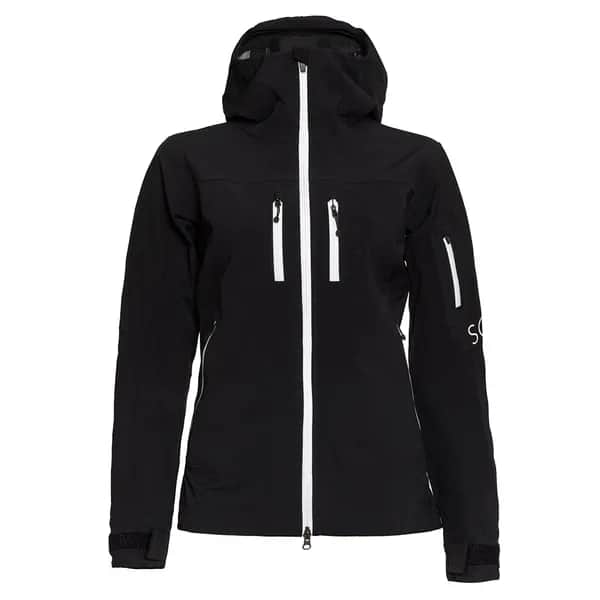 sMerinoshell Jacke Selo w Schwarz L