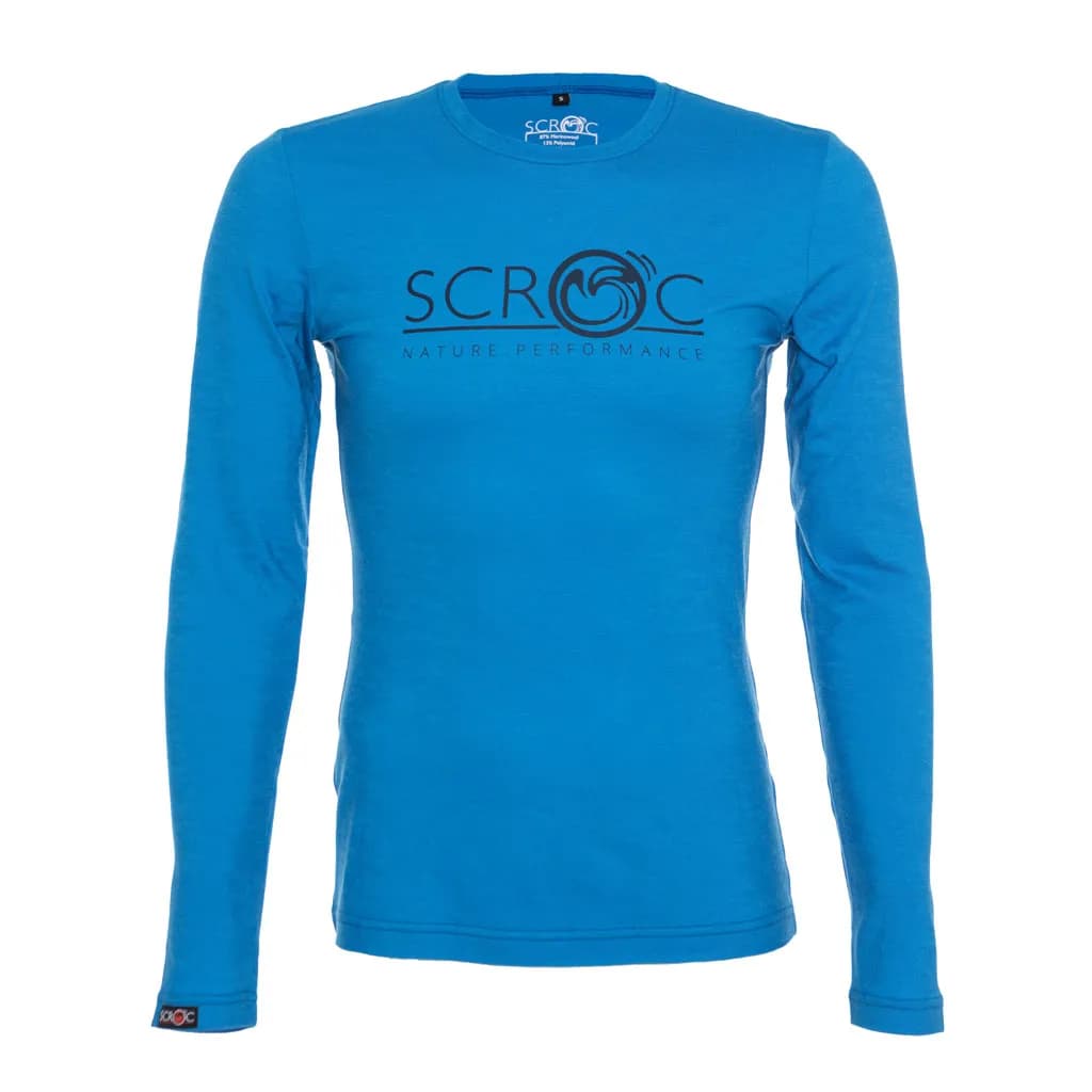 sMerino 155 Shirt Brako langarm Blau L