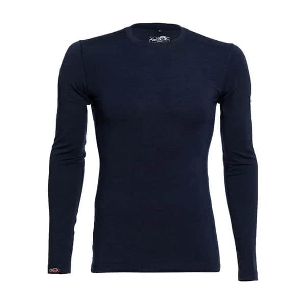 sMerino 190 Shirt Junto langarm Dunkelblau L