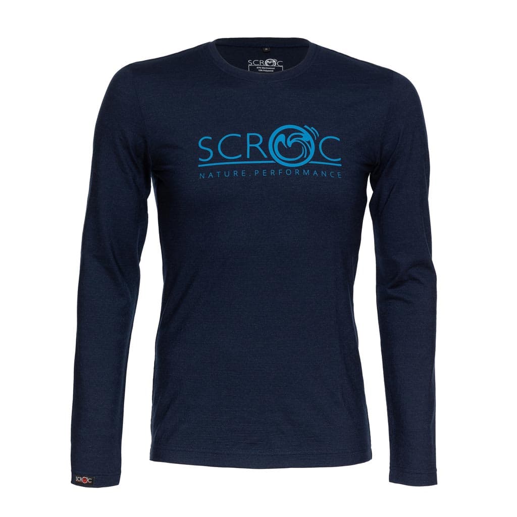 sMerino 155 Shirt Brako langarm Dunkelblau L