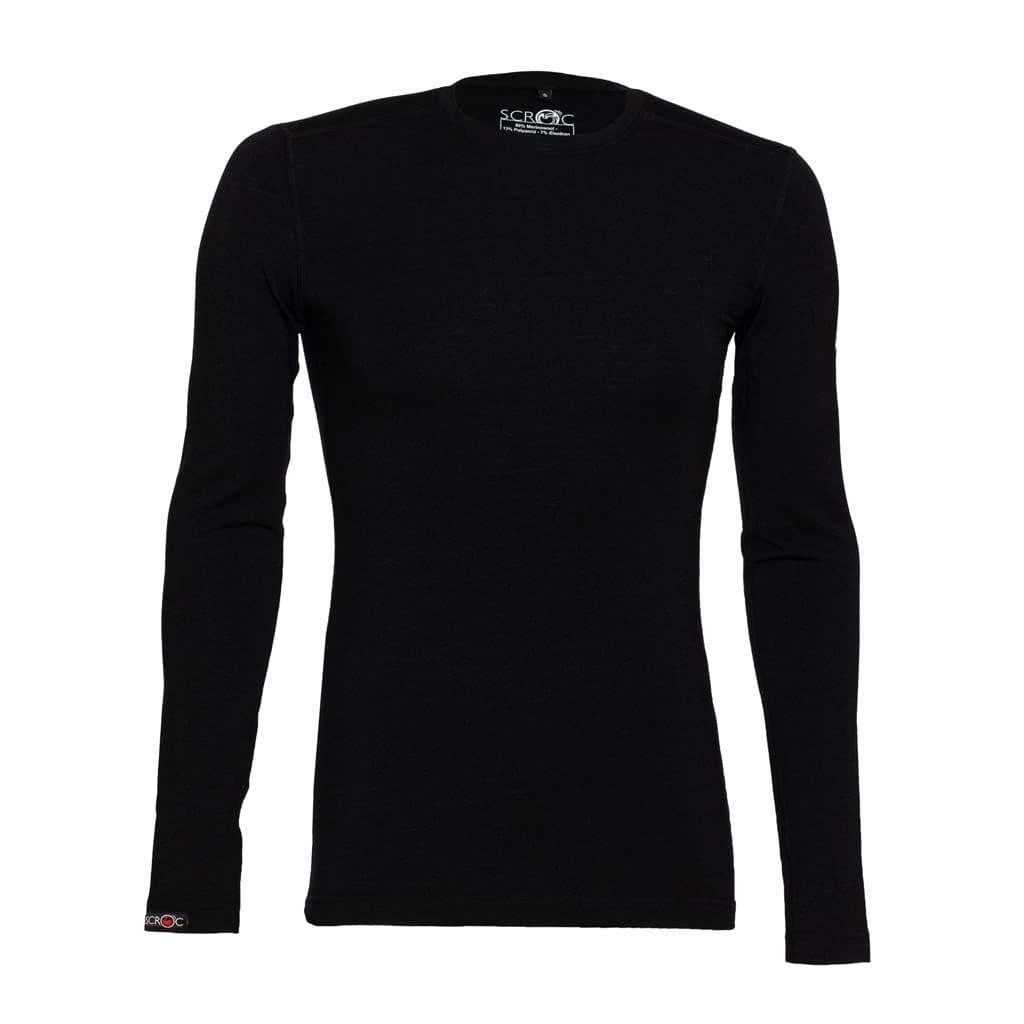 sMerino 190 Shirt Junto langarm Schwarz L