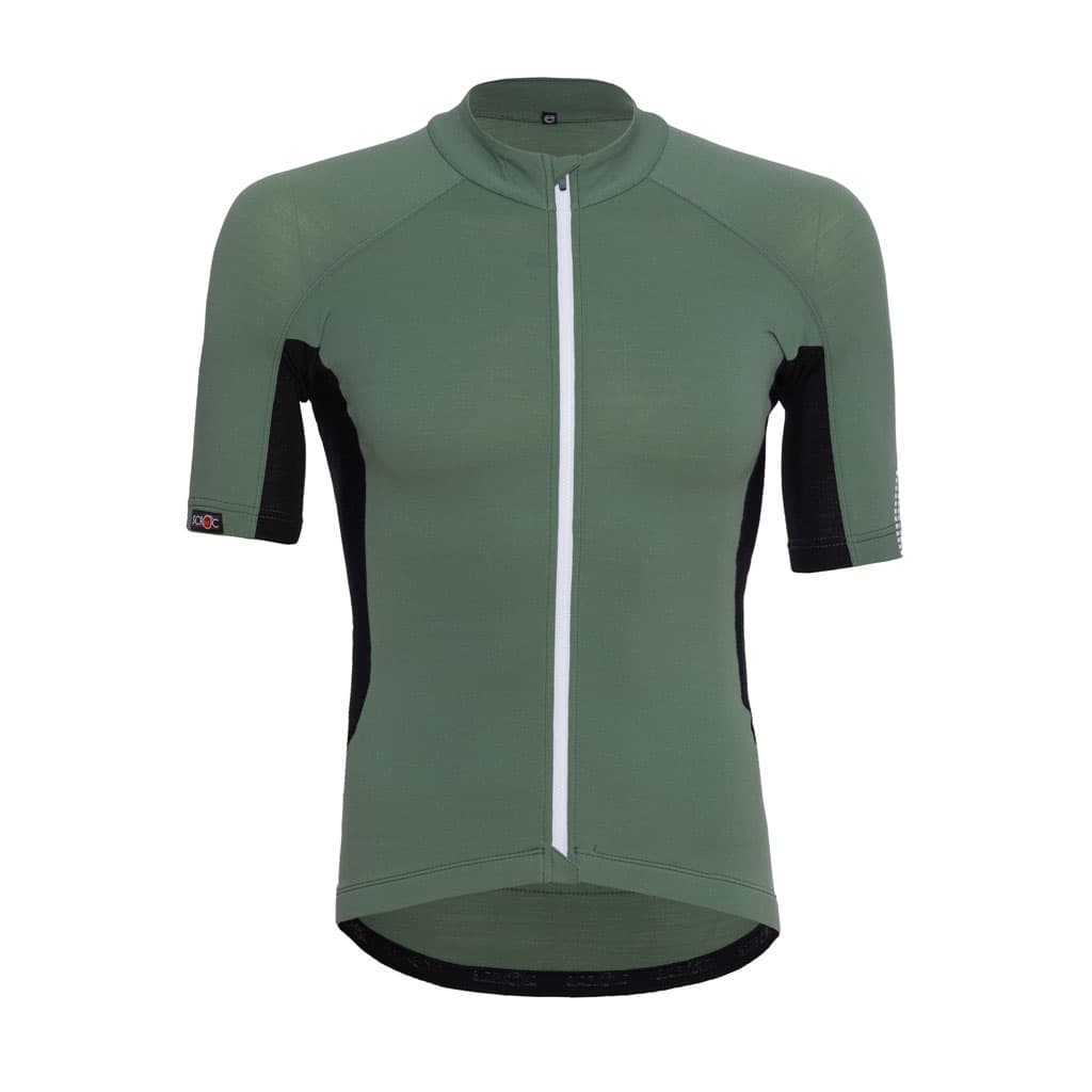 sMerino 155 Bike Trikot Fama Olivgrün L