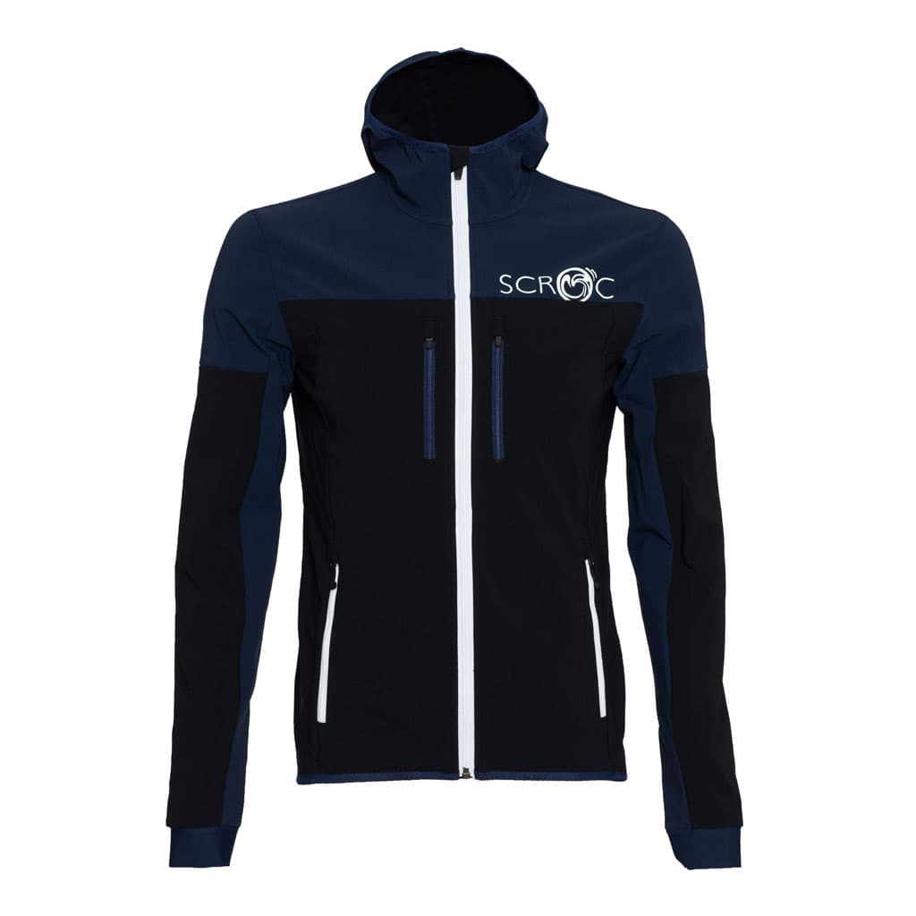 sWooltec Merino Jacke Caro Schwarz L